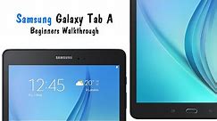Samsung Galaxy Tab A for Beginners (Walkthrough)​​​ | H2TechVideos​​​