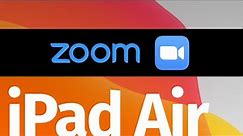 Download & Install ZOOM on iPad Air