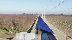 California Begins Covering Irrigation Canals With Solar Panels