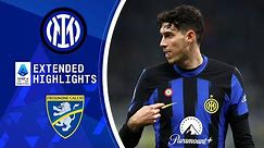 Internazionale vs. Frosinone: Extended Highlights | Serie A | CBS Sports Golazo