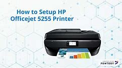 How to Setup HP Officejet 5255 printer | Driver Download ( New 2022 User Guide )
