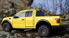 1/10 Ford F-150 Raptor (RC4WD Desert Runner Hero) - Trailing over rocks with the Lift Kit.