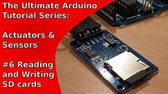 How to read and write SD cards with the Arduino Uno | UATS A&S #6