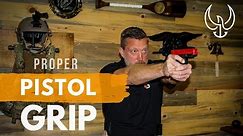 Proper Pistol Grip - Navy SEAL Teaches How to Grip a Pistol