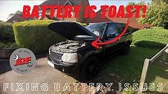 Fixing The Battery Issues On My Cheap Supercharged Range Rover L322