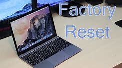 How to Factory Reset MacBook (2015 Method)