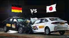 Toyota Corolla Vs VW Jetta | Surprising Crash Test Results