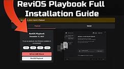 Revi OS Playbook Installation Guide - The Best Custom OS!
