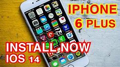 UPDATE YOUR IPHONE 6 PLUS TO IOS 14 NOW | TUTORIAL IOS 14