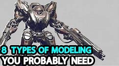 All Methods & Types of 3D Modeling