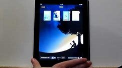 Kindle Cloud Reader on the iPad 2 Walkthrough