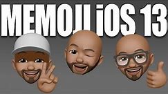 iOS 13 Memoji