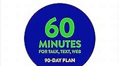 Tracfone $19.99 Basic Phone Plan, 60 Minutes, 90 Days [Physical Delivery]