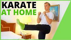 Karate Training At HOME (10 Exercises) 🏠🥋💪