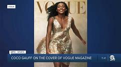 Coco Gauff graces cover of Vogue magazine