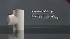 Charlotte Pipe 1 in. x 3/4 in. PVC Coupling PVC 02100 3600