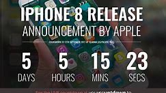 iPhone 8 Announcement Countdown