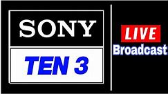 How can watch sony ten 3 live streaming online from your phone