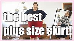 The BEST Plus Size Skirt?!!?!?!? Try-on haul