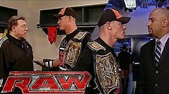 John Cena, Cody Rhodes & Jonathan Coachman Backstage Segments After Unforgiven RAW Sep 17,2007