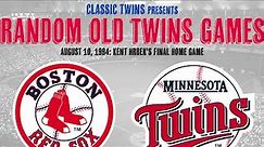 Kent Hrbek's Final Home Game: Boston Red Sox vs Minnesota Twins (08/10/1994)