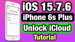 Bypass iCloud Lock on APPLE iPhone 6S Plus iOS 15.7.6 | windows icloud bypass tool for ios 15.7.6 |