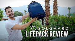 Solgaard Solar Charging Lifepack Review - The Best Camping Backpack
