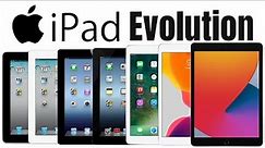 Evolution of Apple iPad Series - 2010-2021 All Models