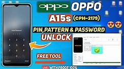 OPPO A15s CPH2179 Unlock Screen Lock Free With SP Flash Tool | A15s Hard Reset Not Working Solution