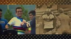 L'hommage à Eddy Merckx et Bernard Hinault