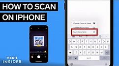 How To Scan On iPhone