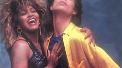 Tina Turner and Mick Jagger ham it up