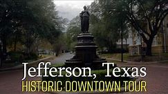 JEFFERSON, TEXAS: 25 Minute (Too Long?) Downtown Tour #JeffersonTX #TexasCamping #RVing