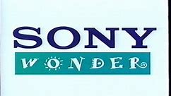 Sony Wonder (1995) Company Logo (VHS Capture)