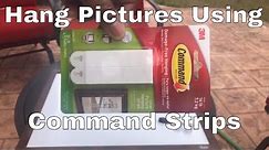 How To Use The 3M Command Strips To Hang Pictures Planners Chalk Boards And More