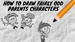 Creator Shows How To Draw Fairly Odd Parents Characters | Butch Hartman