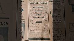 April 12, 1975 WWF PROGRAM from the Baltimore Civic Center
