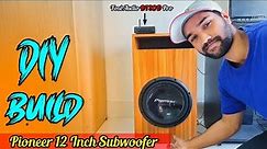 DIY Pioneer 12 Inch Subwoofer For Home & Car | Pioneer TS-W309D4 !!