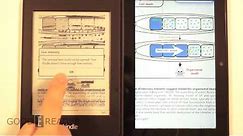 Kindle Fire HDX vs Kindle Paperwhite 2 Reading Comparison