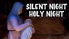Silent Night Holy Night With Lyrics | Popular Christmas Carols For The Tiny Tots