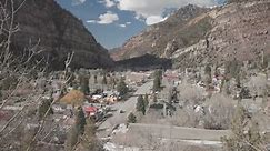 Officials are discussing fixing a cracked dam overlooking Ouray
