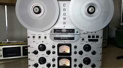 Crown 800 series 4-track tube reel to reel tape deck player recorder 824 Supra