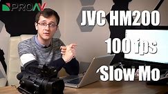 JVC GY-HM200 & GY-HM170 - Firmware v2 Update Guide + 100fps Footage