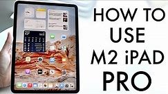 How To Use M2 iPad Pro! (Complete Beginners Guide)