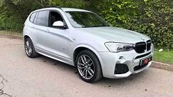 2015 BMW X3 M Sport Xdrive20d on sale at TVS Specialist Cars