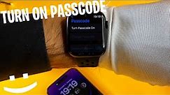 How to Set Passcode on Apple Watch Series 8 - How to Turn Off Passcode on Apple Watch Series 8