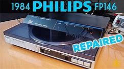 Repairing a retro 80s linear tracking turntable - Philips FP146