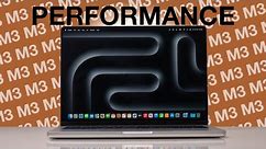 M3 MacBook Pro PERFORMANCE TESTED!