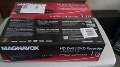 Magnavox HD DVR / DVD Recorder with digital twin tuner review, model # MDR867H