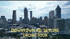 Downtown Atlanta 4K Drone Skyline Drone Tour | 2023 Compilation with Relaxing Music